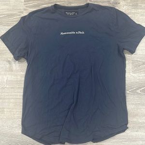 Abercrombie & Fitch navy blue mens top